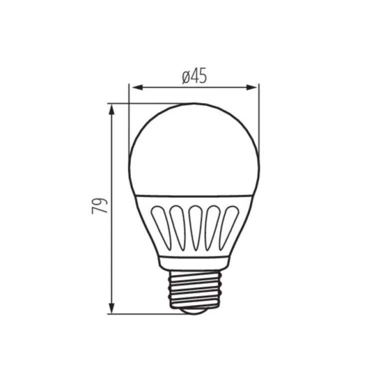 Лампа светодиодная Kanlux Bilo E27 6,5W 3000К 23420 в Нижнем Новгороде