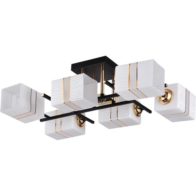 Потолочная люстра Reluce 72101-0.3-06 BK+FGD в Нижнем Новгороде