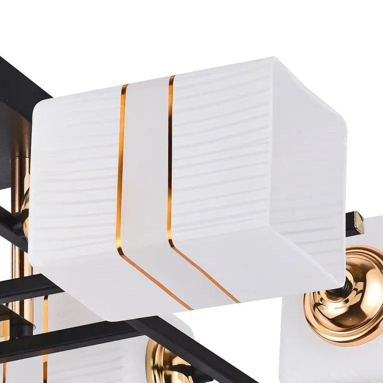 Потолочная люстра Reluce 72101-0.3-06 BK+FGD в Нижнем Новгороде