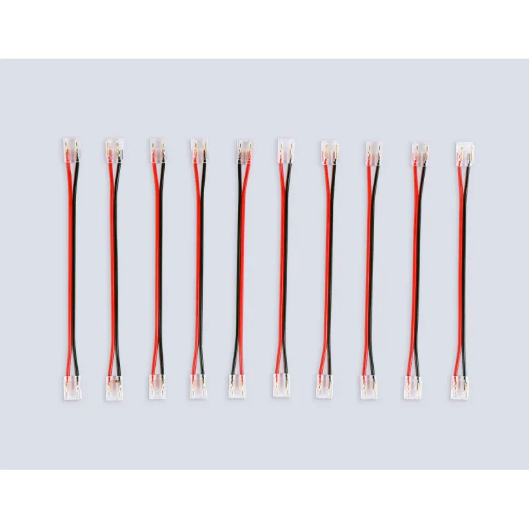 Соединитель гибкий двухсторонний Ambrella Light COB 12/24V для лент 8/10mm (2 конт.) (10шт.) GS7895 в Нижнем Новгороде