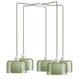 Подвесная люстра 33 Идеи PND.113.03.01.002.WH-S.28.GC-S.02.WH