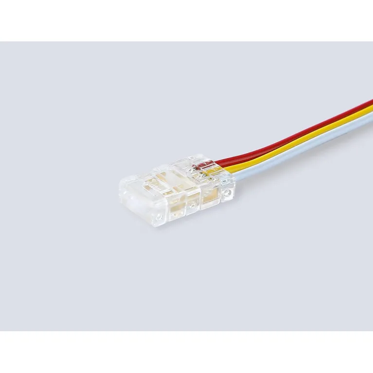 Соединитель гибкий двухсторонний Ambrella Light COB CCT 12/24V для лент 8mm (3 конт.) (5шт.) GS7911 в Нижнем Новгороде