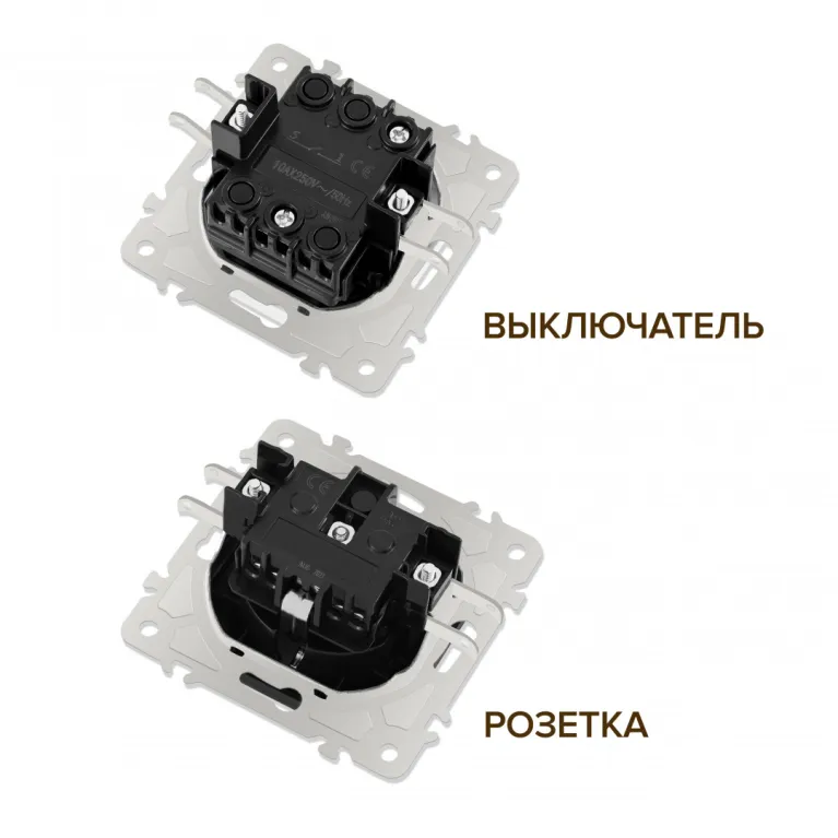 Выключатель одноклавишный с розеткой Arte Milano SET06-2-30-1-40-1 silver в Нижнем Новгороде