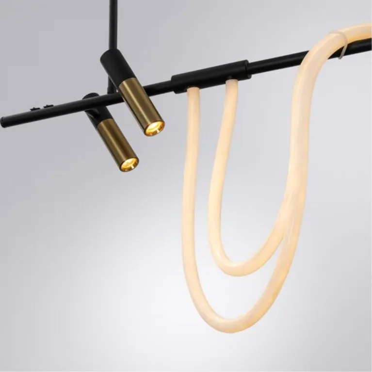 Подвесная светодиодная люстра Arte Lamp Klimt A2850SP-45BK в Нижнем Новгороде