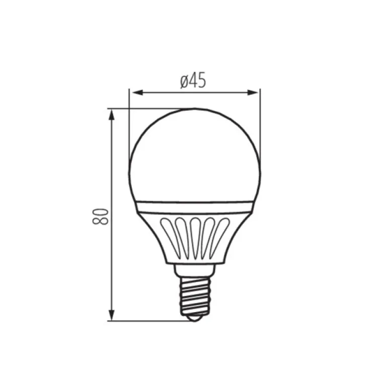 Лампа светодиодная Kanlux Bilo E14 6,5W 3000К 23422 в Нижнем Новгороде