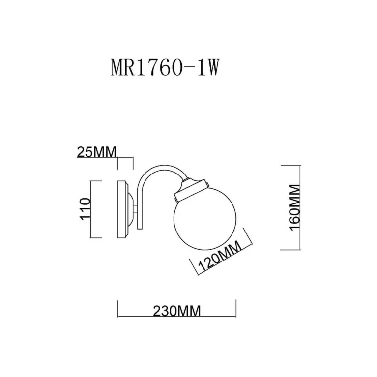 Бра MyFar Easy MR1760-1W в Нижнем Новгороде