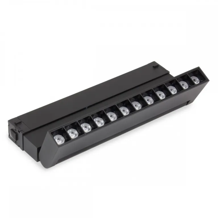 Трековый однофазный светильник AM Group Plain Opal AM591 9W 4000K BK в Нижнем Новгороде