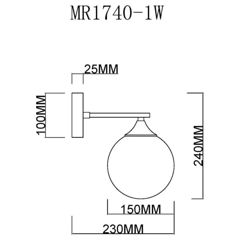 Бра MyFar Fisher MR1740-1W в Нижнем Новгороде