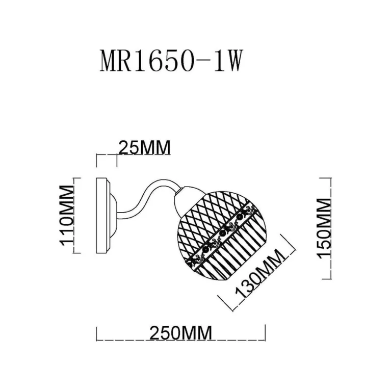 Бра MyFar Frank MR1650-1W в Нижнем Новгороде
