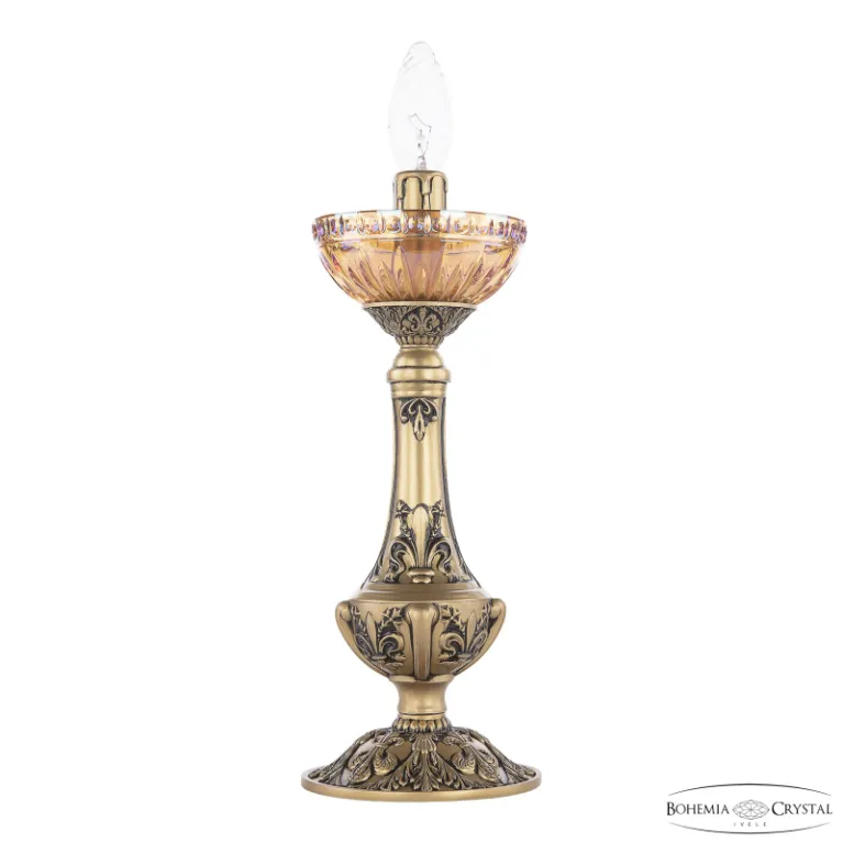 Настольная лампа Bohemia Ivele Crystal AL79100L/12 AGB P Shampan/M-1G в Нижнем Новгороде