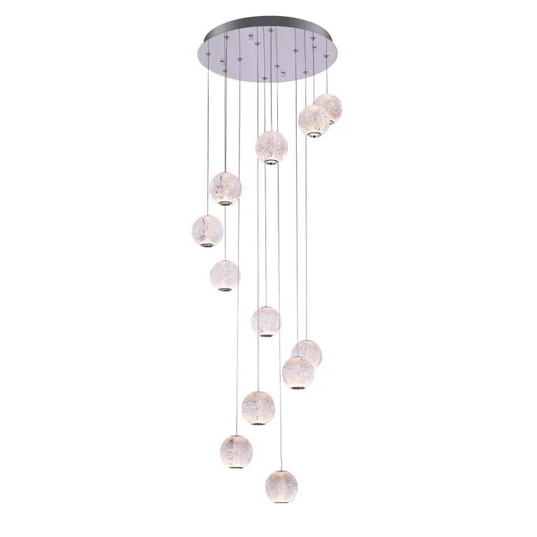 Подвесная люстра DeLight Collection Elliot Diamante MD20001012-12A chrome в Нижнем Новгороде