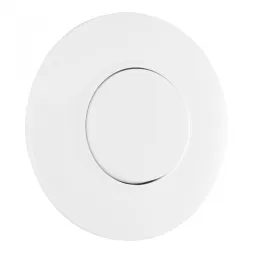 Выключатель круглый одноклавишный с рамкой Arte Milano SET08-1-30-1 white