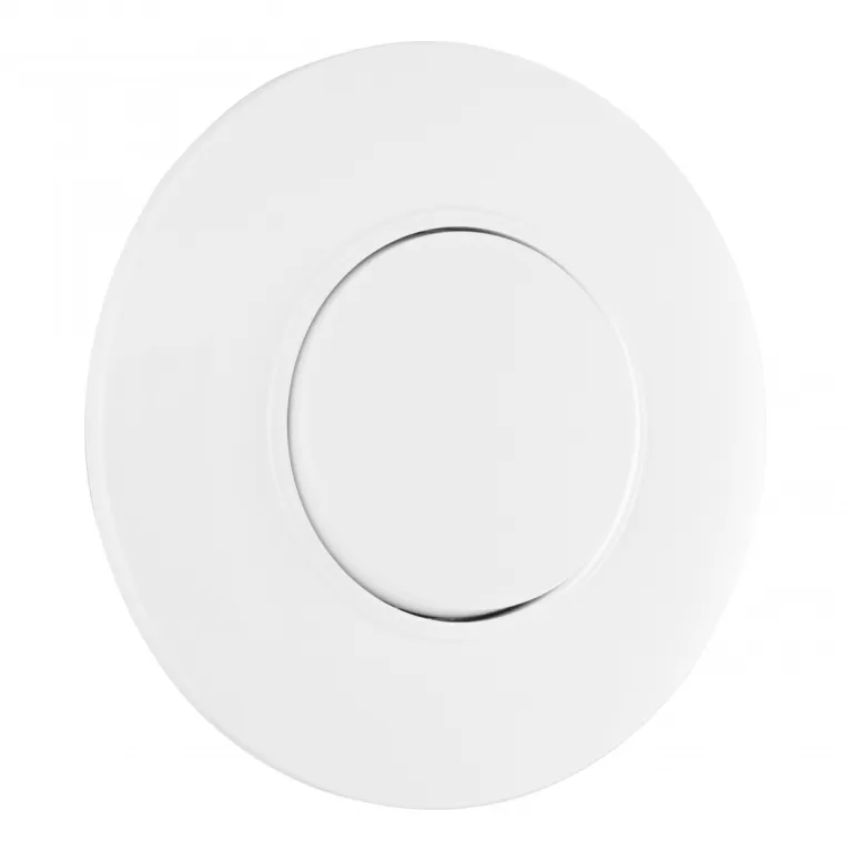 Выключатель круглый одноклавишный с рамкой Arte Milano SET08-1-30-1 white в Нижнем Новгороде