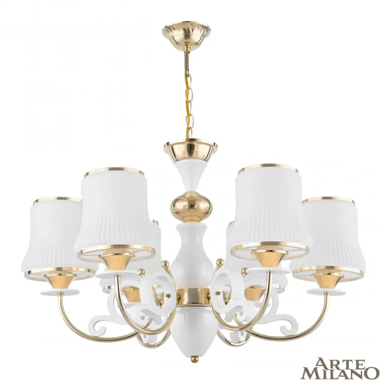 Подвесная люстра Arte Milano Florentia-1097 301097/6 Wh/Gd в Нижнем Новгороде