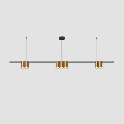 Подвесной светильник Denkirs Orbit DK4063-BK+SG