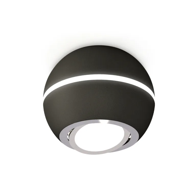 Накладной поворотный светильник с дополнительной подсветкой Ambrella Light Techno XS1102021 (C1102,  в Нижнем Новгороде