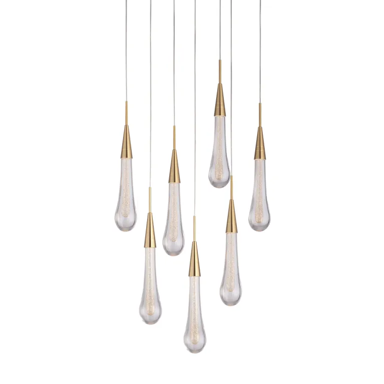 Подвесная люстра DeLight Collection Pour MD2060-7A br.brass в Нижнем Новгороде