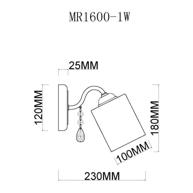 Бра MyFar Patrick MR1600-1W в Нижнем Новгороде