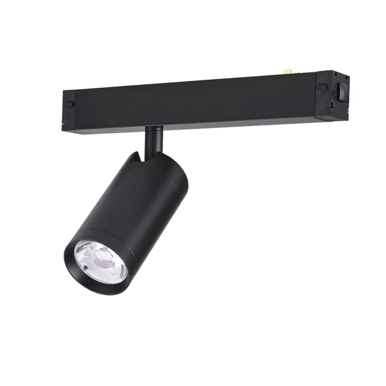 Трековый однофазный светильник AM Group Plain Opal AM589 20W 3000K BK в Нижнем Новгороде