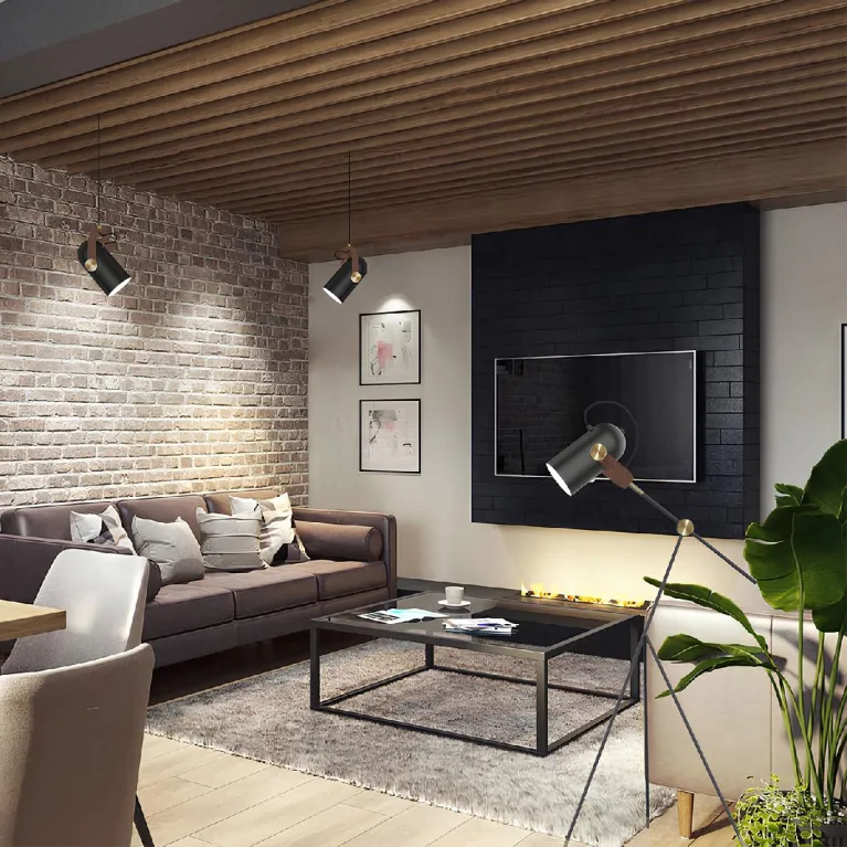 Торшер Crystal Lux KRUS PT1.1 BLACK в Нижнем Новгороде