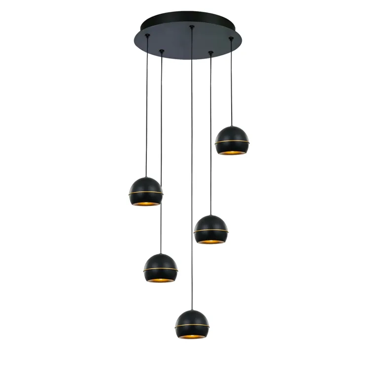 Подвесная люстра DeLight Collection MD21001034-5A black/gold в Нижнем Новгороде