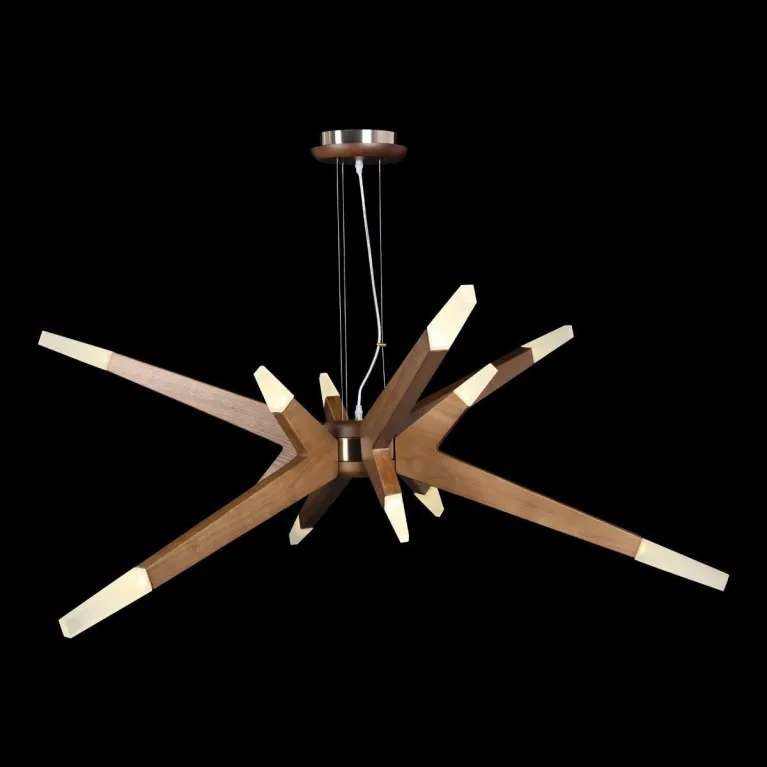 Подвесная светодиодная люстра Loft IT Glowworm 10160 Dark wood в Нижнем Новгороде