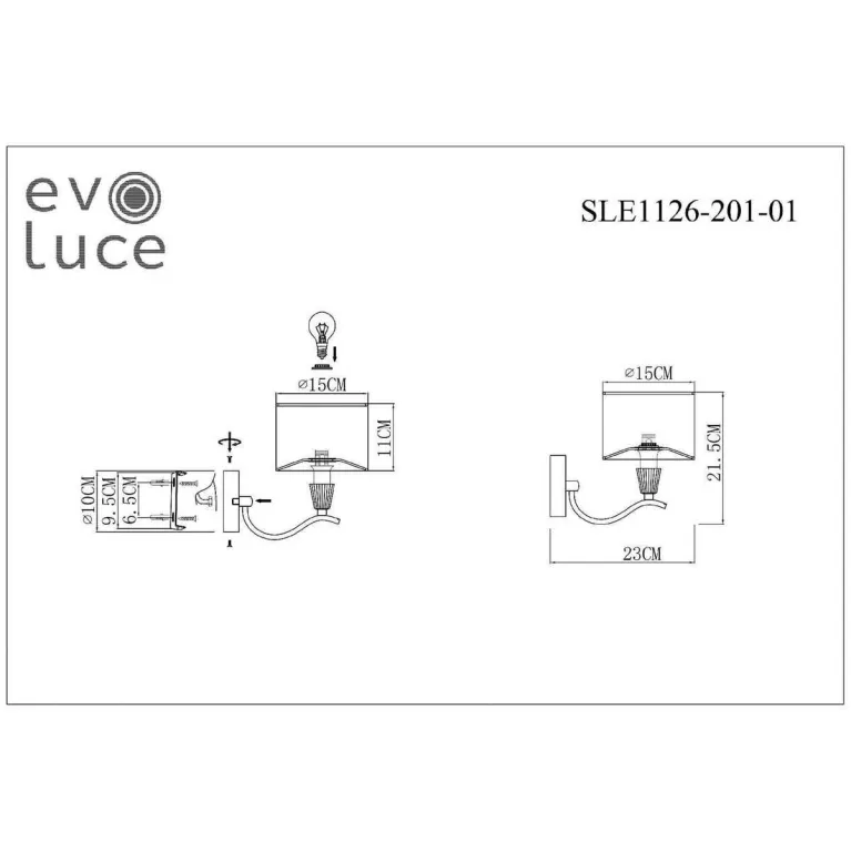 Бра Evoluce Cassia SLE1126-201-01 в Нижнем Новгороде