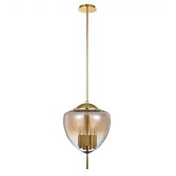 Подвесная люстра Crystal Lux Milagro SP4 A Gold