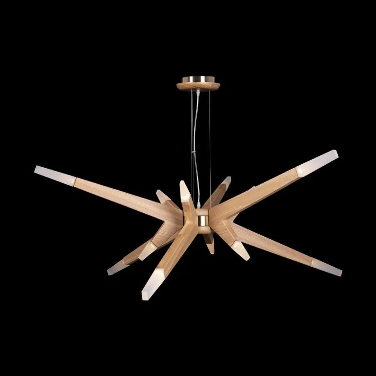 Подвесная светодиодная люстра Loft IT Glowworm 10160 Light wood в Нижнем Новгороде