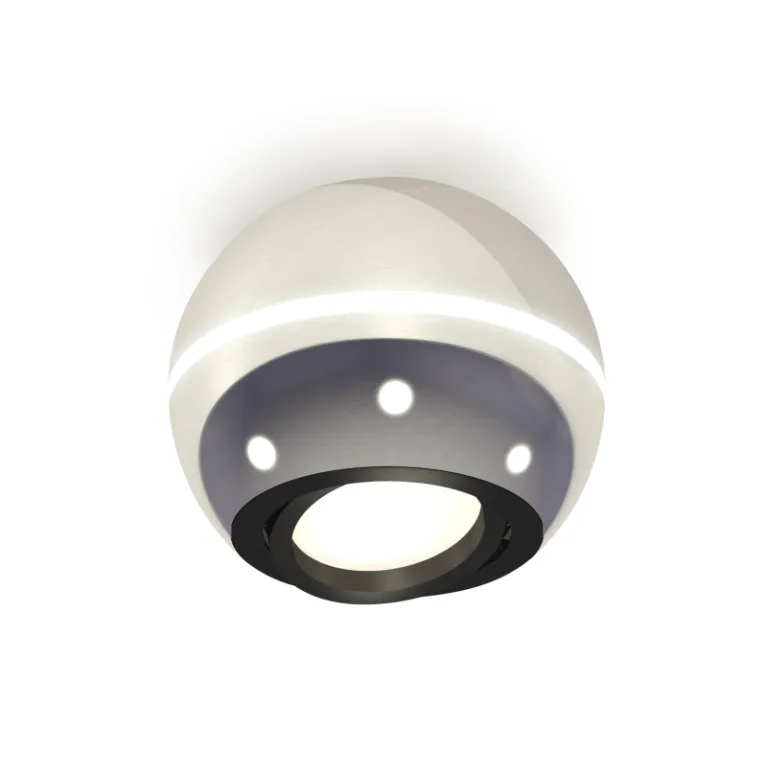 Накладной поворотный светильник с дополнительной подсветкой Ambrella Light Techno XS1104010 (C1104,  в Нижнем Новгороде