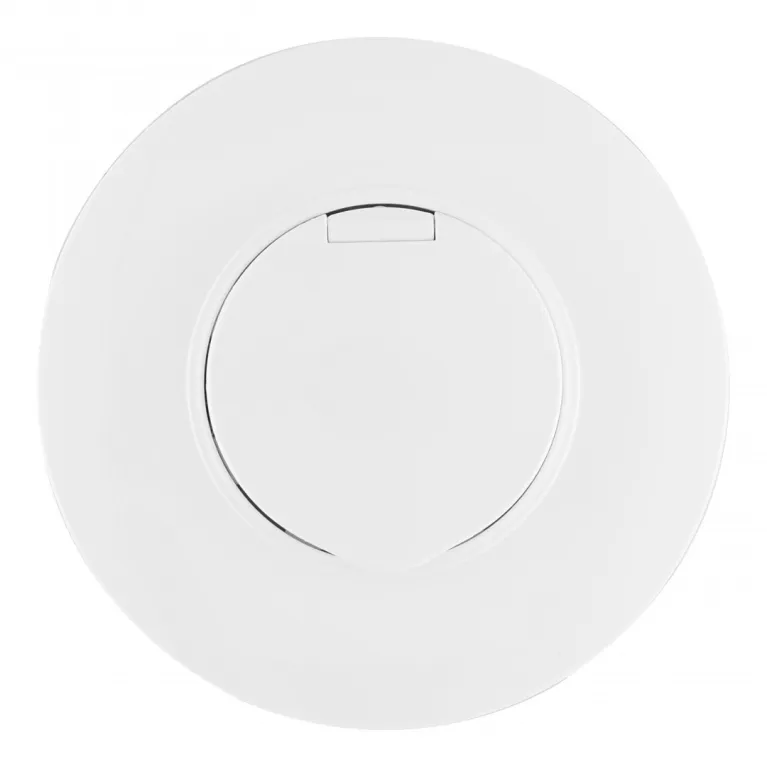 Розетка круглая с/з и шторками, защитной крышкой и рамкой Arte Milano SET08-1-41-1 white в Нижнем Новгороде