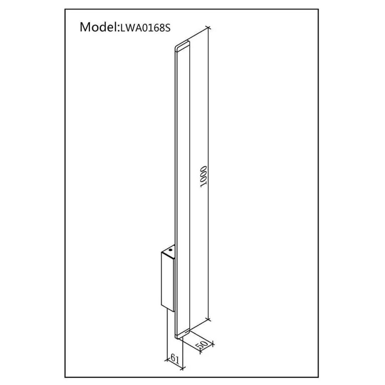 Настенный светодиодный светильник DesignLed JY L-Cross LWA0168S-BL-WW 002794 в Нижнем Новгороде
