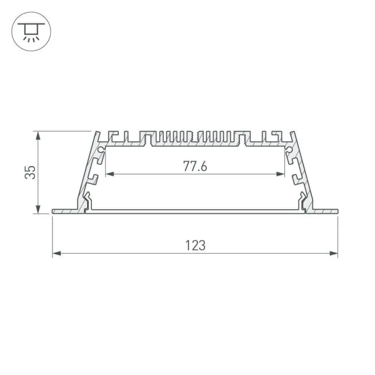 Профиль Arlight ARH-POWER 027928 в Нижнем Новгороде