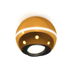 Накладной поворотный светильник с дополнительной подсветкой Ambrella Light Techno XS1105010 (C1105, 