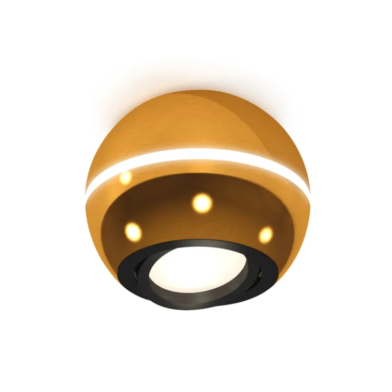 Накладной поворотный светильник с дополнительной подсветкой Ambrella Light Techno XS1105010 (C1105,  в Нижнем Новгороде