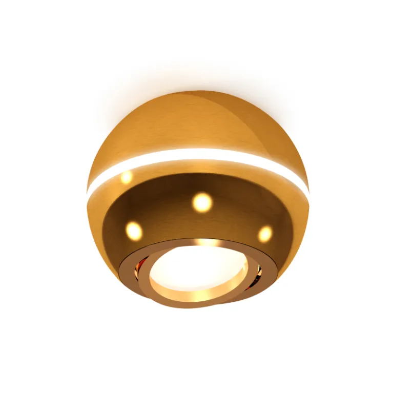 Накладной поворотный светильник с дополнительной подсветкой Ambrella Light Techno XS1105011 (C1105,  в Нижнем Новгороде