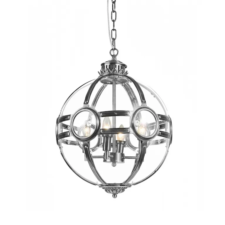 Подвесная люстра Delight Collection Hagerty KG0516P-4 steel в Нижнем Новгороде