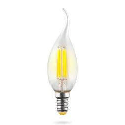 Лампа светодиодная филаментная Voltega E14 6W 2800К прозрачная VG10-CW1E14warm6W-F 7017