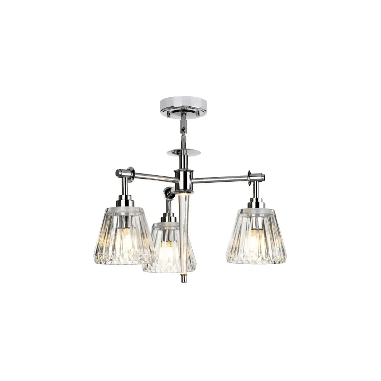 Люстра на штанге Elstead Lighting Agatha BATH-AGATHA3P-PC в Нижнем Новгороде