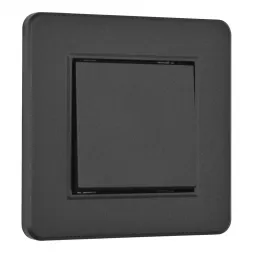 Выключатель одноклавишный Arte Milano SET16-1-30-1 black