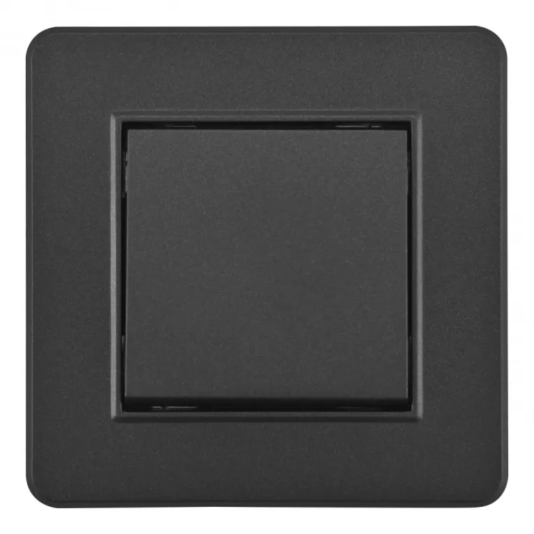 Выключатель одноклавишный Arte Milano SET16-1-30-1 black в Нижнем Новгороде