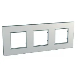 Рамка 3-постовая Schneider Electric Unica Quadro MGU6.706.55