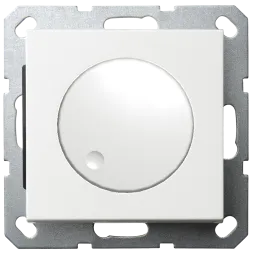 Диммер LED Jasmart в комплекте с накладкой 30-400W 230V 50Hz с возможностью подключения спутника бел