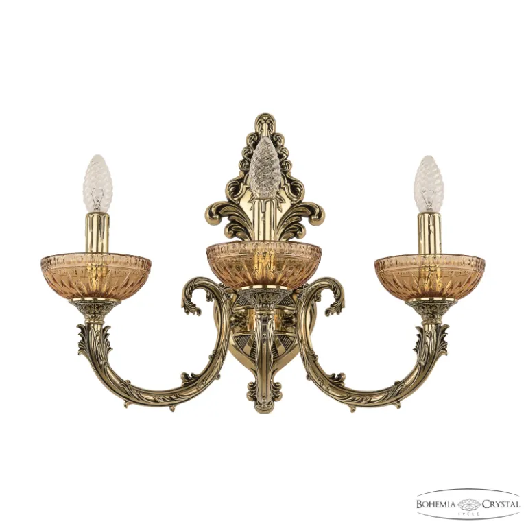 Бра Bohemia Ivele Florence 7109B15/3/210 GB P Amber/M-1G в Нижнем Новгороде