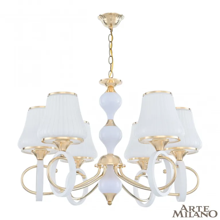 Подвесная люстра Arte Milano Florentia-2387 302387/6 Wh/Gd в Нижнем Новгороде
