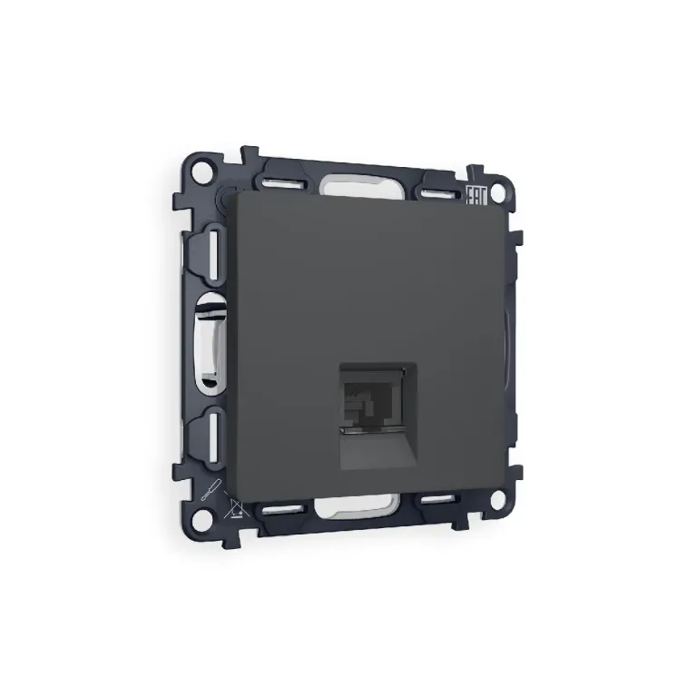 Комплект механизма телефонной розетки RJ-11(4P4C) со шторкой Ambrella Volt Alfa MA912030 в Нижнем Новгороде