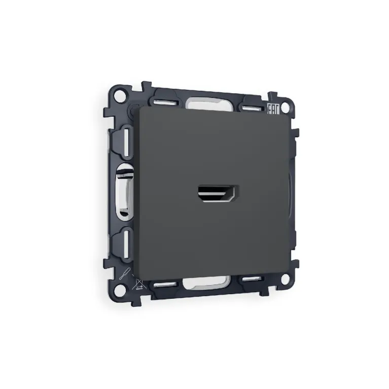 Комплект механизма розетки HDMI 2.0 40V/500mA 2.0GHz 5-18Gbit/s Ambrella Volt Alfa MA914010 в Нижнем Новгороде