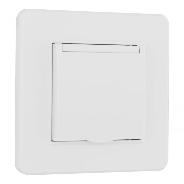 Комплект розетки с/з и шторками, защитной крышкой и рамкой Arte Milano SET16-1-41-1 white в Нижнем Новгороде
