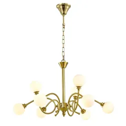 Подвесная люстра Milosh Tendence Lola 0927СL-9GD
