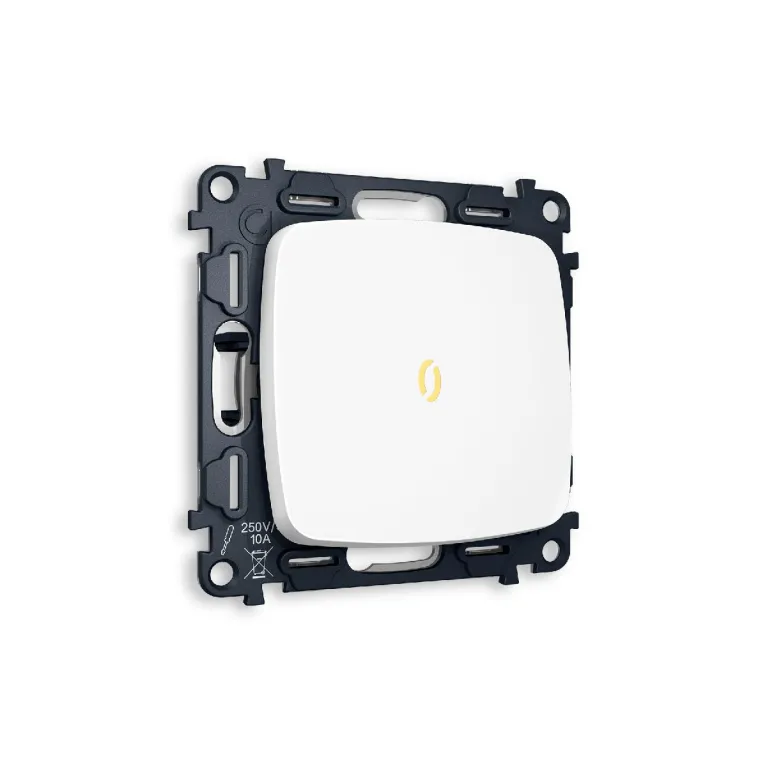 Комплект механизма 1-кл выключателя с подсветкой Ambrella Volt Omega MO122010 в Нижнем Новгороде